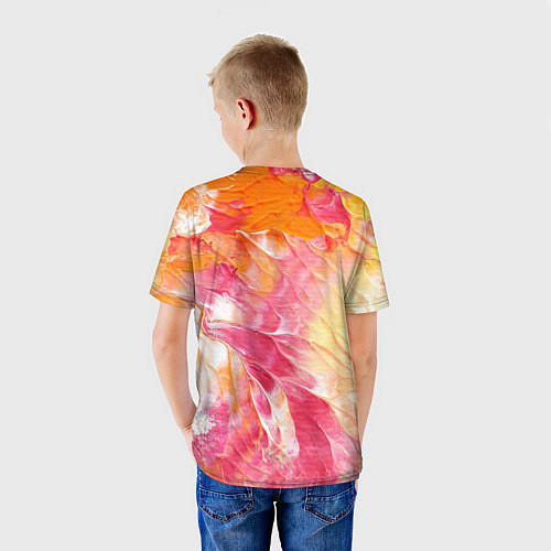 Детская футболка Яркая Bright colors Z / 3D-принт – фото 4