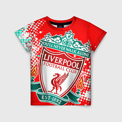 Футболка детская LIVERPOOL ЛИВЕРПУЛЬ, цвет: 3D-принт