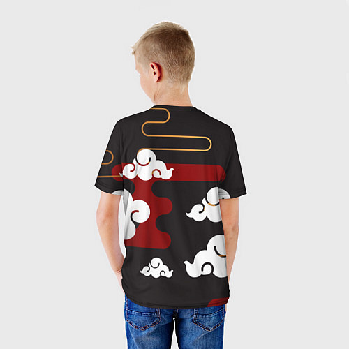 Детская футболка Ниндзя Япония / 3D-принт – фото 4