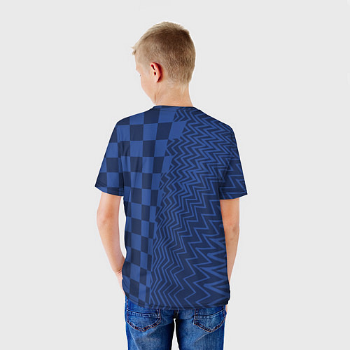 Детская футболка FC Chelsea Home Vapor Match Shirt 202122 / 3D-принт – фото 4