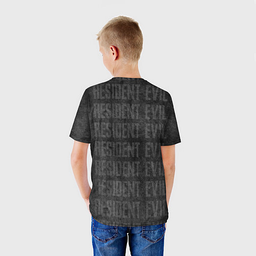 Детская футболка RE VILLAGE ДЕРЕВНЯ ОБИТЕЛЬ ЗЛА Z / 3D-принт – фото 4