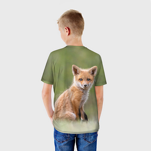 Детская футболка Лисенок / 3D-принт – фото 4