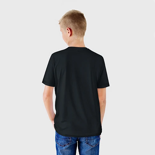 Детская футболка BLACKPINK Red and black / 3D-принт – фото 4