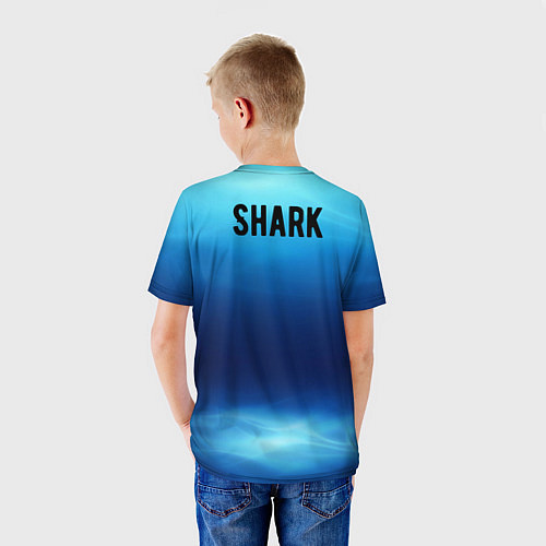 Детская футболка Shark / 3D-принт – фото 4