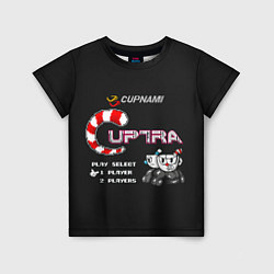 Детская футболка CupHead x Contra