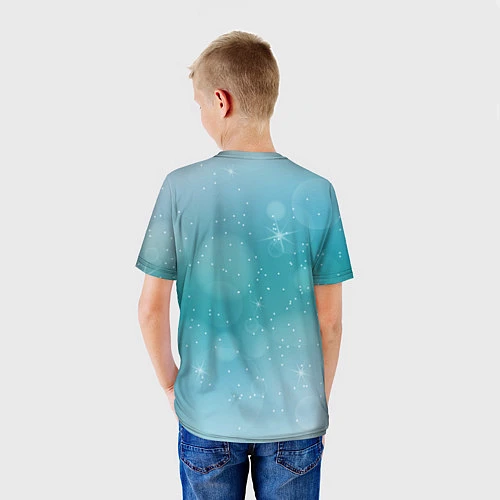 Детская футболка Олень / 3D-принт – фото 4
