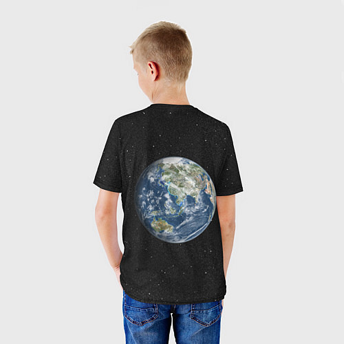 Детская футболка ПланеТа ЗемЛя / 3D-принт – фото 4