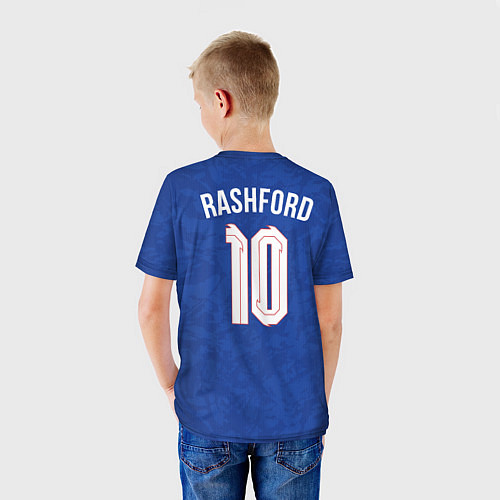 Детская футболка Выездная форма Рашфорда / 3D-принт – фото 4