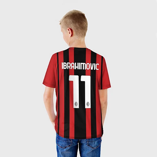 Детская футболка Ибрагимович Милан 20212022 / 3D-принт – фото 4