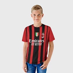 Футболка детская Ибрагимович Милан 20212022, цвет: 3D-принт — фото 2