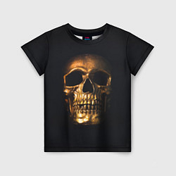 Детская футболка Golden Skull
