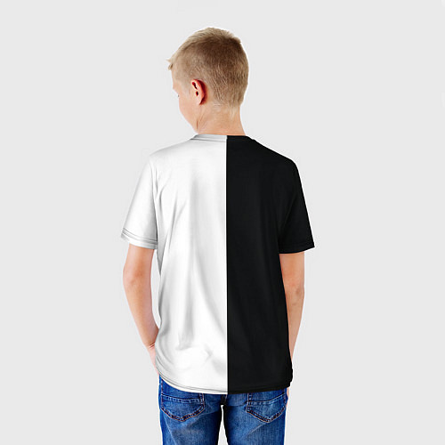 Детская футболка Hitman BW / 3D-принт – фото 4