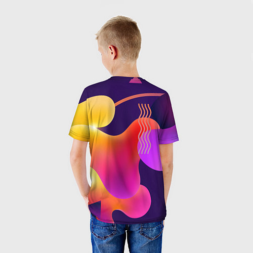 Детская футболка Rainbow T-Shirt / 3D-принт – фото 4