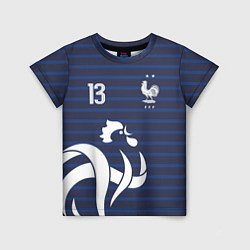 Детская футболка Канте в стиле формы Франции