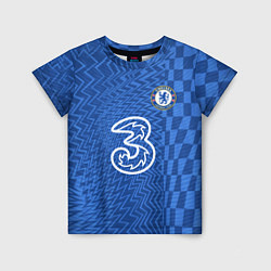 Детская футболка Домашняя форма Челси 20212022