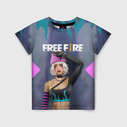 Детская футболка Free Fire Даша