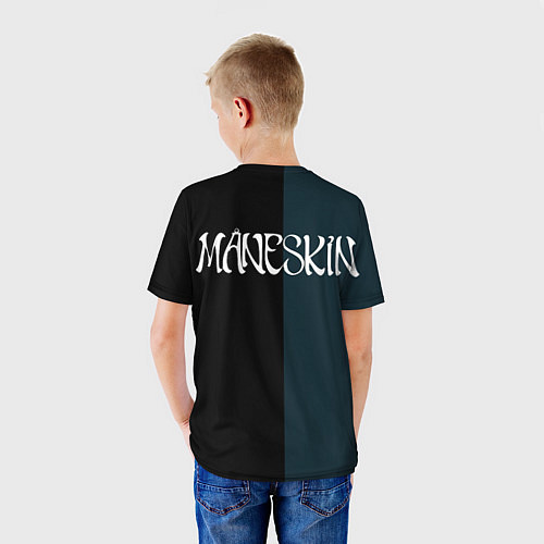 Детская футболка Maneskin New heroes / 3D-принт – фото 4