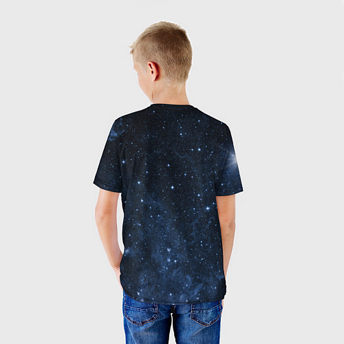 Детская футболка Душа идущая в космос Soul space Z / 3D-принт – фото 4