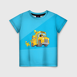 Детская футболка Автобус в Неверленд