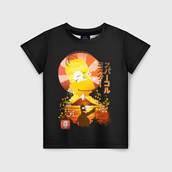 Детская футболка Гомер в азии