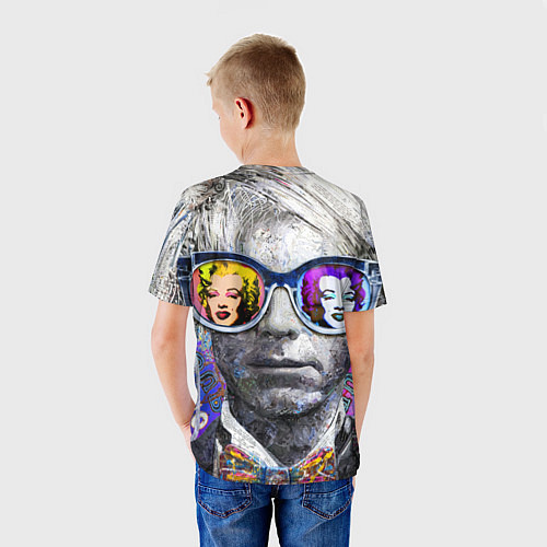 Детская футболка Andy Warhol Энди Уорхол / 3D-принт – фото 4