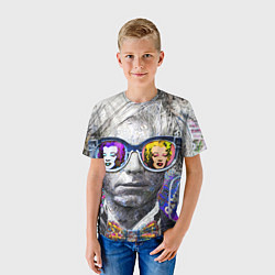 Футболка детская Andy Warhol Энди Уорхол, цвет: 3D-принт — фото 2