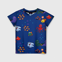 Детская футболка Подводный мир