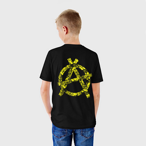 Детская футболка Элизиум анархия спина / 3D-принт – фото 4