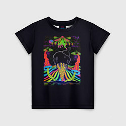 Детская футболка Психоделика НЛО
