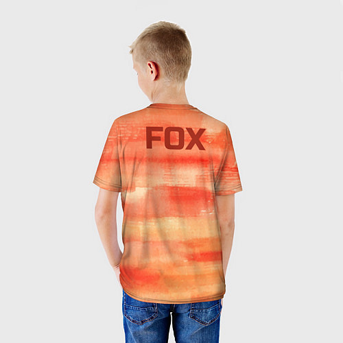 Детская футболка Fox / 3D-принт – фото 4