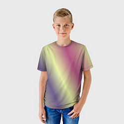 Футболка детская Настроение, цвет: 3D-принт — фото 2
