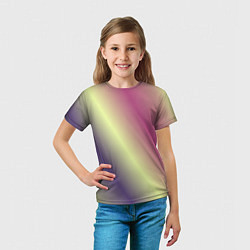 Футболка детская Настроение, цвет: 3D-принт — фото 2