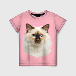 Детская футболка Пушистый кот