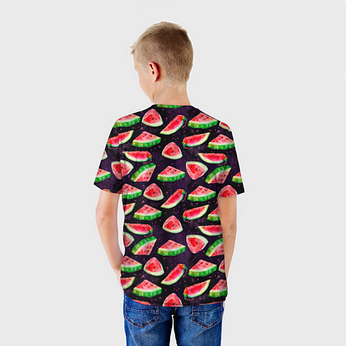 Детская футболка Арбузное лето / 3D-принт – фото 4