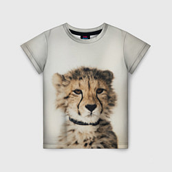Детская футболка Маленький гепард