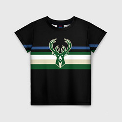 Детская футболка Milwaukee Bucks форма Statement Edition