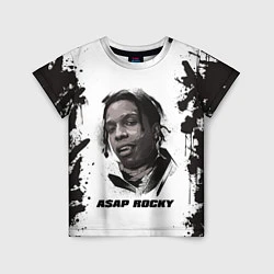 Футболка детская АСАП ASAP ROCKY Z, цвет: 3D-принт