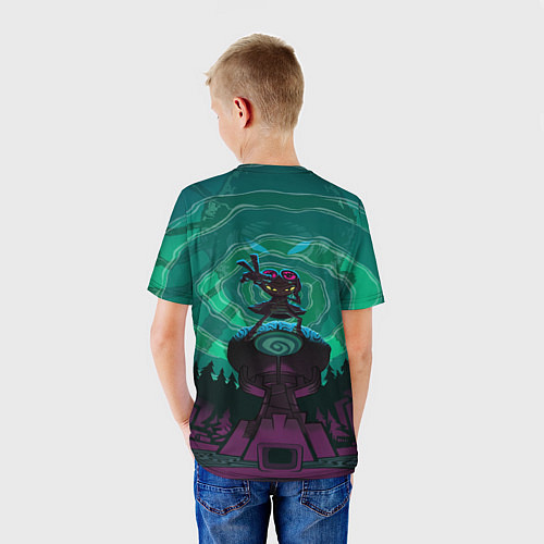 Детская футболка PsychoNauts 2 Рас / 3D-принт – фото 4