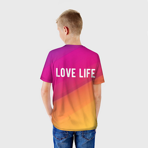 Детская футболка Жизнь / 3D-принт – фото 4