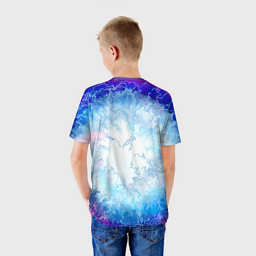 Детская футболка ГОСПОЖА ГАЛАКТИКА SPACE GIRL Z / 3D-принт – фото 4