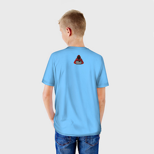 Детская футболка DDOS attack / 3D-принт – фото 4