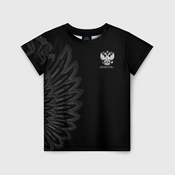 Детская футболка Russia Black Side New 202223