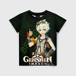 Детская футболка Беннетт Genshin Impact