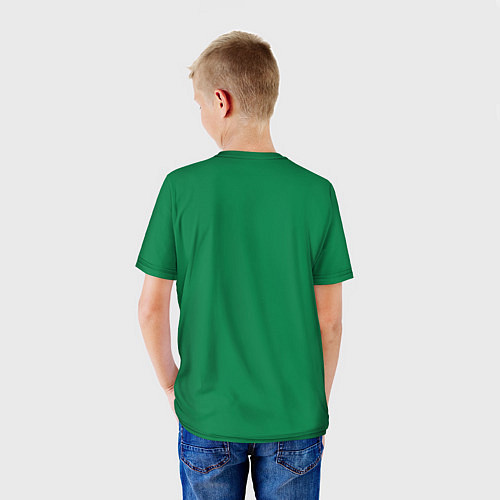Детская футболка Спящий Бульбазавр / 3D-принт – фото 4