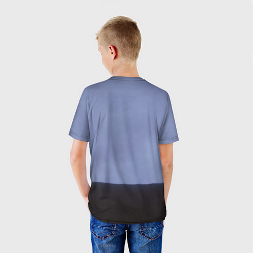 Детская футболка СИРЕНОГОЛОВЫЙ У ДОМА / 3D-принт – фото 4