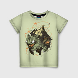 Детская футболка Horror Bulbasaur