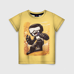 Детская футболка Танкист Tankman