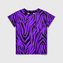 Детская футболка Абстрактный узор зебра