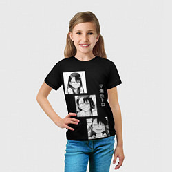 Футболка детская Нагаторо Манга, цвет: 3D-принт — фото 2