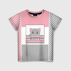 Детская футболка Котенок Kitty